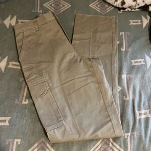 Lands' End Men's Khaki Cargo Pants
